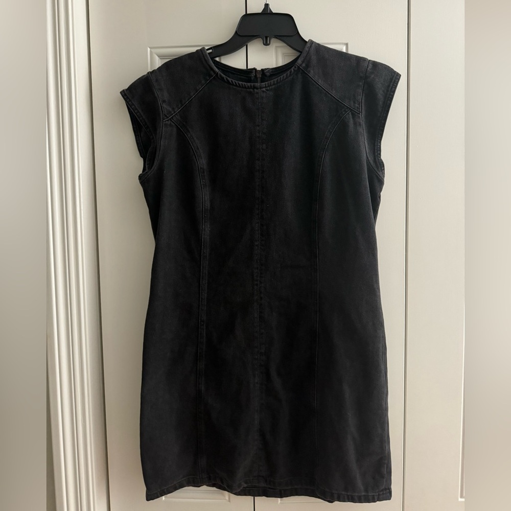 ZARA Black Denium Dress